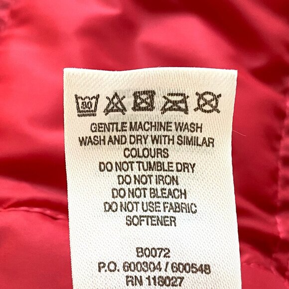 Mini Boden Boys Reversible Insulated Puffer Vest Size 9-10 140cm Red Navy Planes - Picture 10 of 12